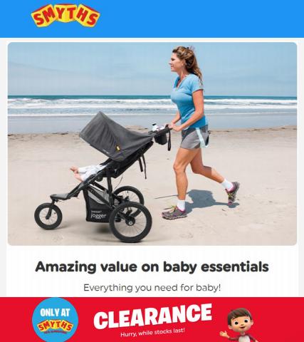 Toys & Babies offers in Wigan | Baby Essentials Sale in Smyths Toys | 27/06/2022 - 04/07/2022