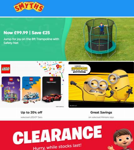 Toys & Babies offers in St Helens | Summer Sale in Smyths Toys | 29/06/2022 - 05/07/2022