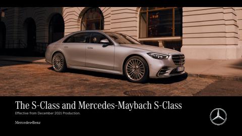 Mercedes-Benz catalogue | S Class Saloon Wv223 | 15/12/2021 - 31/01/2023