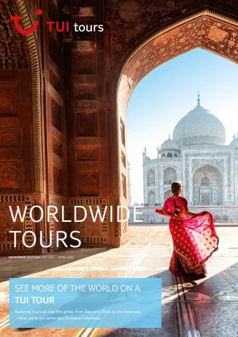 Tui catalogue | Worldwide Tours | 18/02/2022 - 31/05/2022