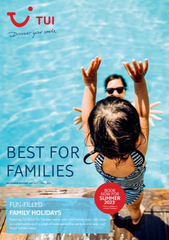 Tui catalogue | Best For Families | 18/02/2022 - 31/05/2022