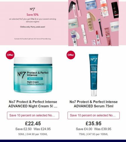 Boots catalogue in Birmingham | 10% Off Selected No7 | 13/05/2022 - 19/05/2022