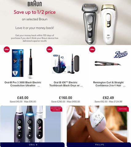 Pharmacy, Perfume & Beauty offers in Bebington | Electrical offers in Boots | 23/06/2022 - 30/06/2022