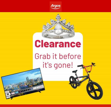 Argos catalogue | Argos Clearance | 17/05/2022 - 23/05/2022