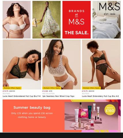 Department Stores offers in Epsom | Up to 30% off Selected Lingerie in Marks & Spencer | 20/06/2022 - 27/06/2022