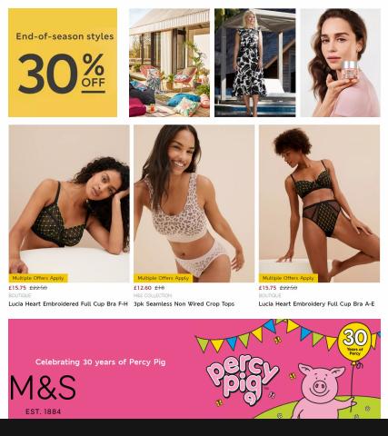 Department Stores offers in London | End of Season Styles in Marks & Spencer | 28/06/2022 - 05/07/2022
