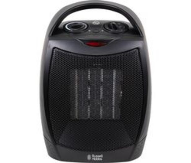 RUSSELL HOBBS RHFH1006B Portable Hot & Cool Convector Heater - Black offer at £24.99