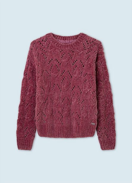 ASTER CHENILLA KNIT SWEATER offer at £35.4