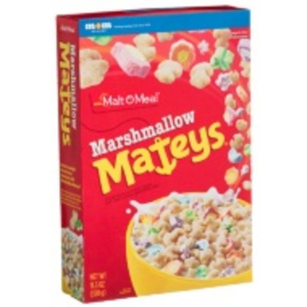 Malt-O-Meal Marshmallow Mateys Cereal 320g offer at £2