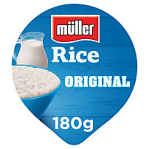 Muller Rice Original Low Fat 180g offer at £1.5