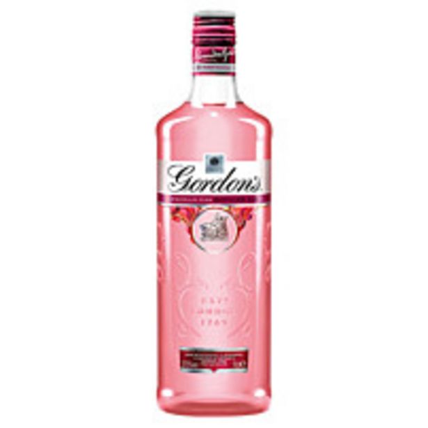 Gordons Pink Premium Distilled Gin 70cl offer at £15