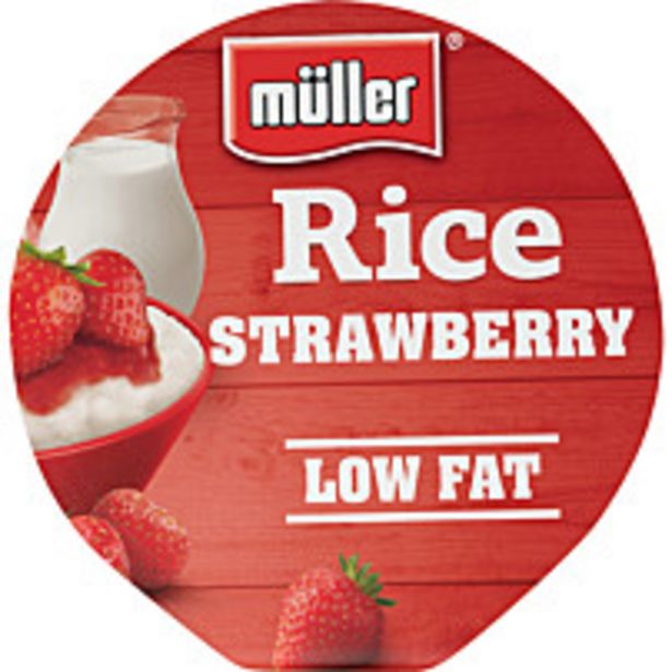 Muller Rice Strawberry 180g offer at £1.5