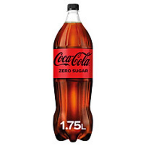 Coca Cola Zero 1.75ltr offer at £3.6