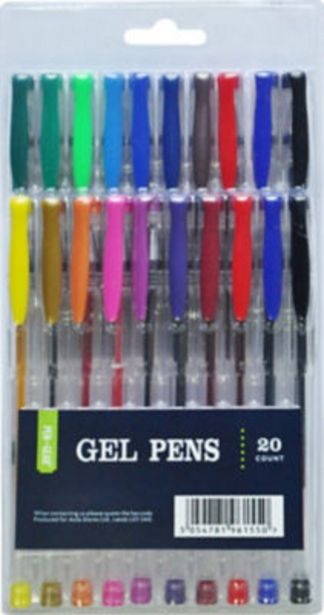 Gel Pens 20Pk offer at £2