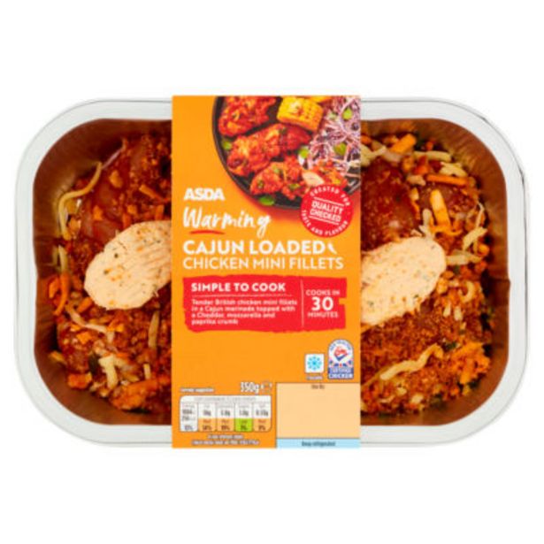 Simple to Cook Loaded Cajun Mini Fillets offer at £3.89