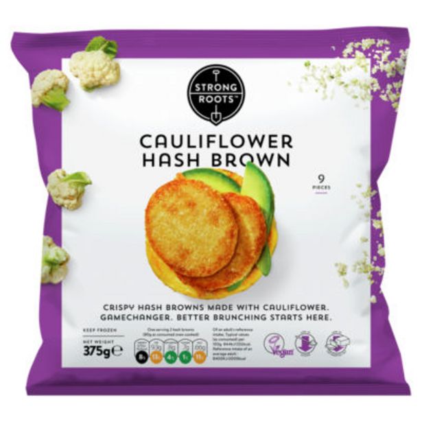 Cauliflower Hash Browns offer at £2