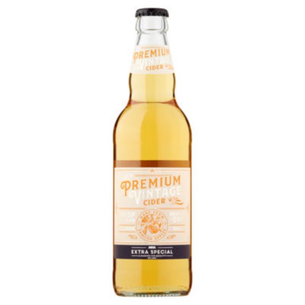 Premium Vintage Cider offer at £1.8