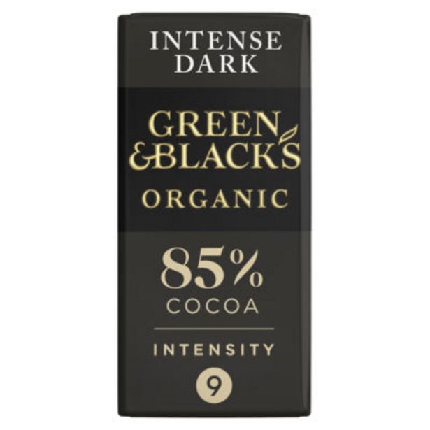 Organic 85% Dark Chocolate Bar offer at £2