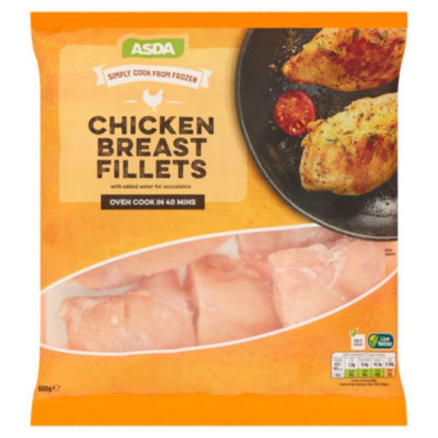 Cook from Frozen Chicken Breast Fillets offer at £3.3