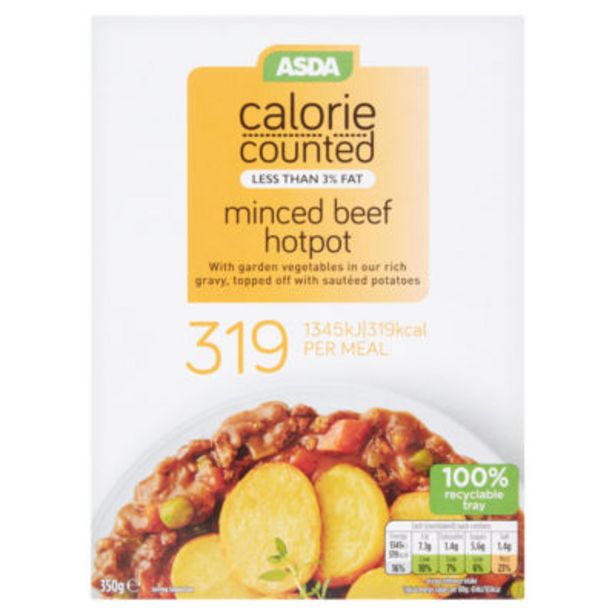 Calorie Counted Minced Beef Hotpot offer at £1.5