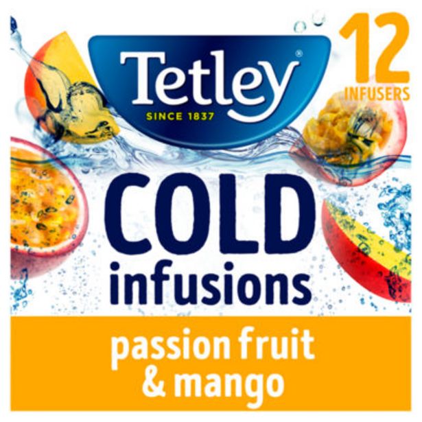 Cold Infusions Mango & Passionfruit Teabags 12 Pack offer at £1.5