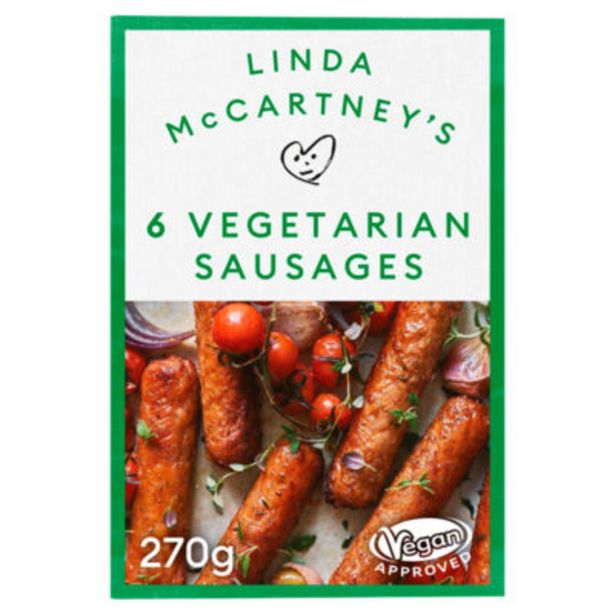 6 Vegetarian Sausages offer at £1