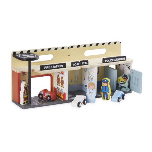 Emergency Services Heroes Playset offer at £9.99