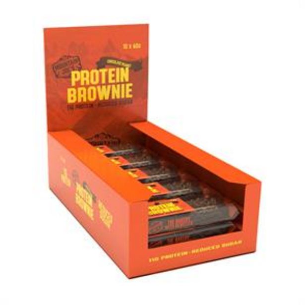 Mountain Joe's: Protein Brownie 60g - Chocolate Peanut (Case of 10) offer at £9.9