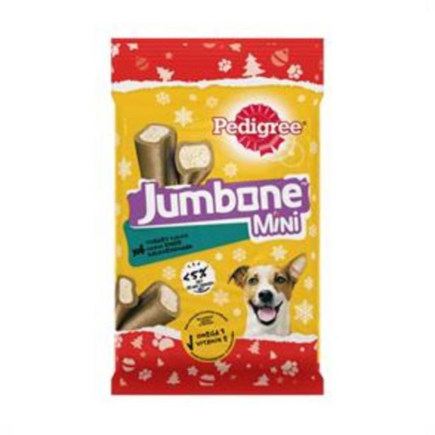 Pedigree Jumbone Mini x4 - Turkey Flavour (Case of 8) offer at £8