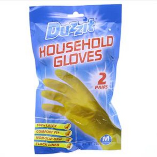 Duzzit Household Gloves offer at £0.89