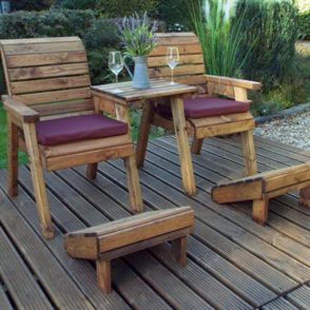 Charles Taylor Wooden Deluxe Lounger Set Straight offer at £299.99