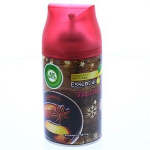 Airwick Freshmatic Refill - Mulled Wine 250ml offer at £2.29