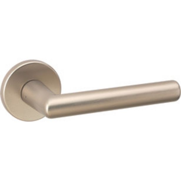 Urfic Easy Click Screwless 5300 Lever On Rose Handle                    Stainless Steel Effect offer at £13.49