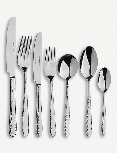 ARTHUR PRICE  Mirage stainless steel cutlery 44-piece set offers at £129 in Selfridges