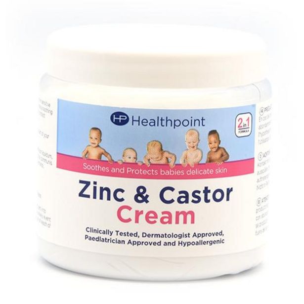 Healthpoint zinc & castor cream offer at £1