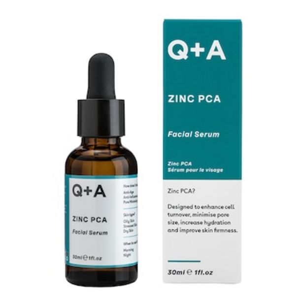 Q+A Zinc PCA Facial Serum 30ml offer at £6.75