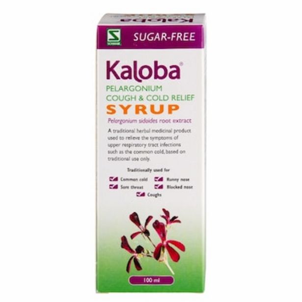 Schwabe Pharma Kaloba Syrup 100ml offer at £5.35