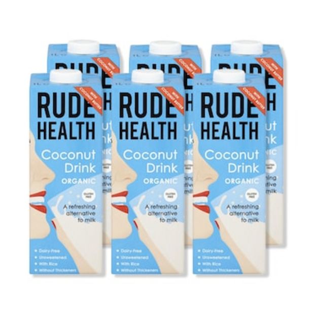 Rude Health Organic Coconut Drink 1 Litre offer at £2.09