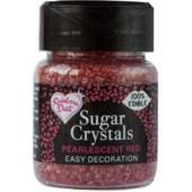 Rainbow Dust Red Sugar Crystals 50g offer at £3