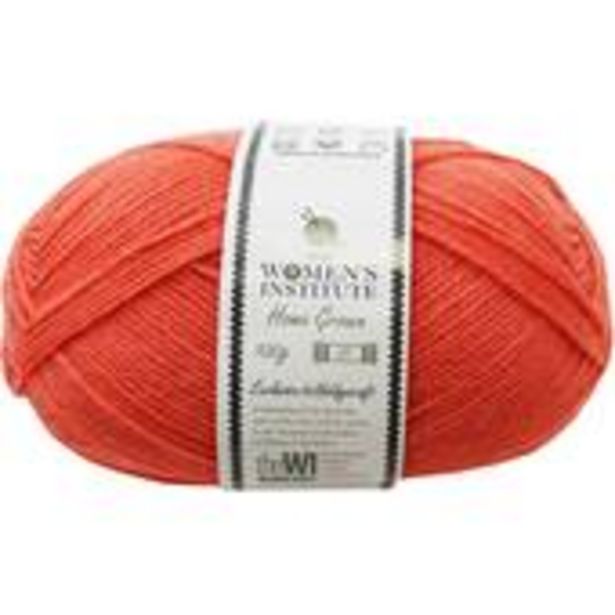 Women's Institute Coral Home Grown DK Yarn 100g (266) offer at £6.3