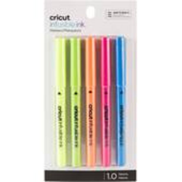 Cricut Infusible Ink Neon Pens 1mm 5 Pack offer at £14.5