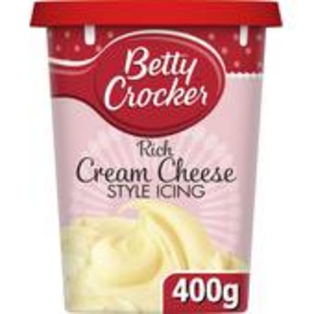 Betty Crocker Rich Cream Cheese Style Icing 400g offer at £2