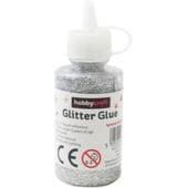 Silver Glitter Glue 60ml offer at £1