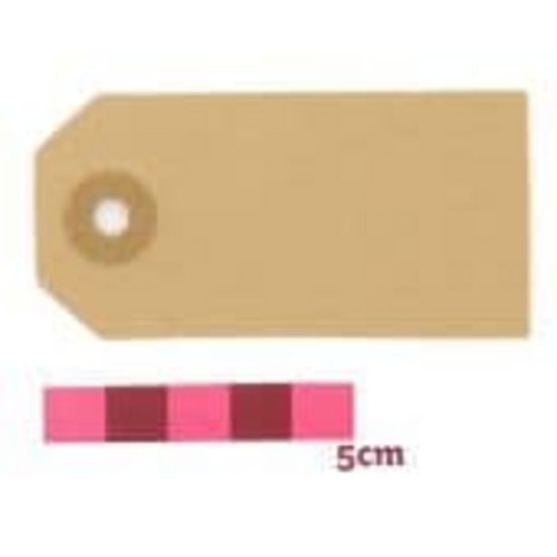 Kraft Brown Gift Tags 8cm 30 Pack offer at £2