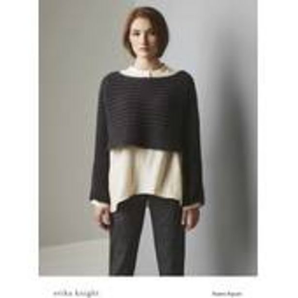Erika Knight Wild Wool Sussex Square Sweater Digital Pattern 1100 offer at £3.5