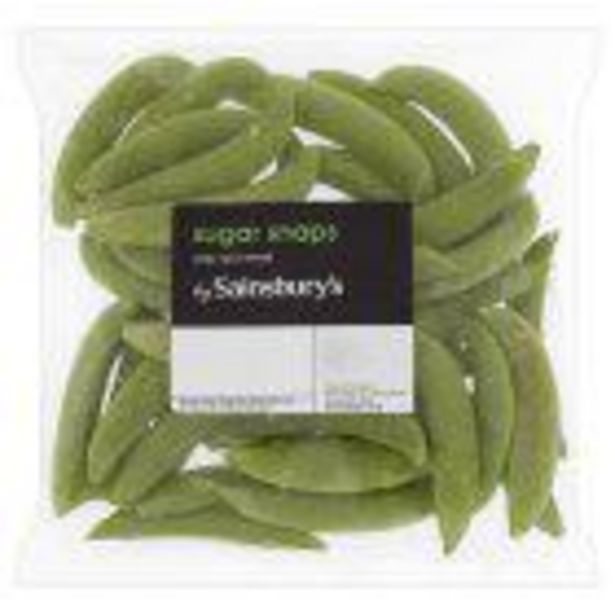 Sainsbury's Sugar Snap Peas 200g offer at £1.3