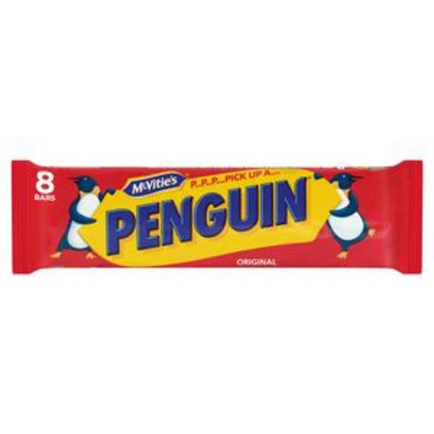 McVitie's Penguin Biscuits x8 197g offer at £1