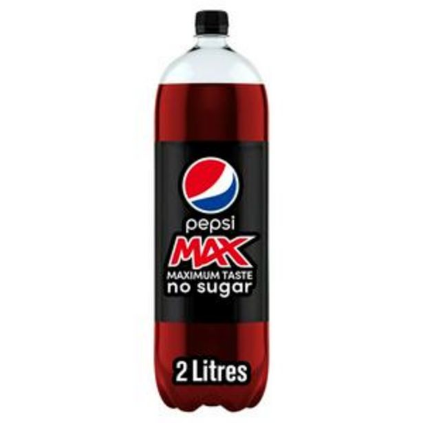 Pepsi Max 2L offer at £1.6