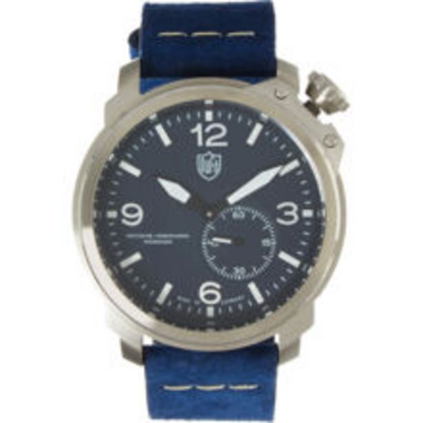 Navy &amp; Silver Tone Watch offer at £66