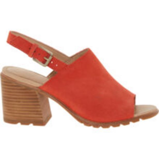 Red Suede Nadia Slingback Heeled Sandals offer at £24.99